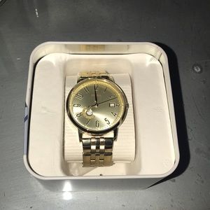 womens all gold fossil watch